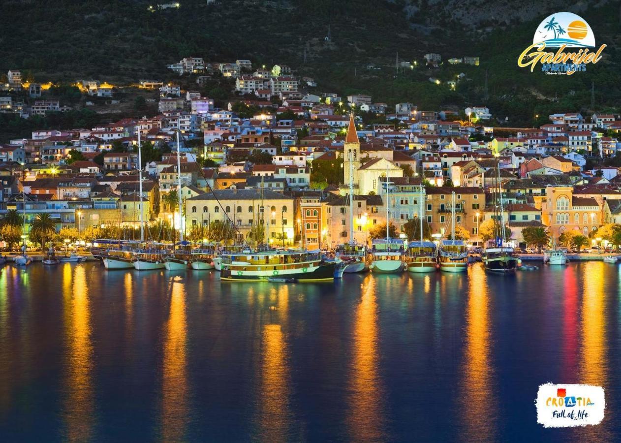Gabrijel Apartments Makarska 1 Eksteriør billede
