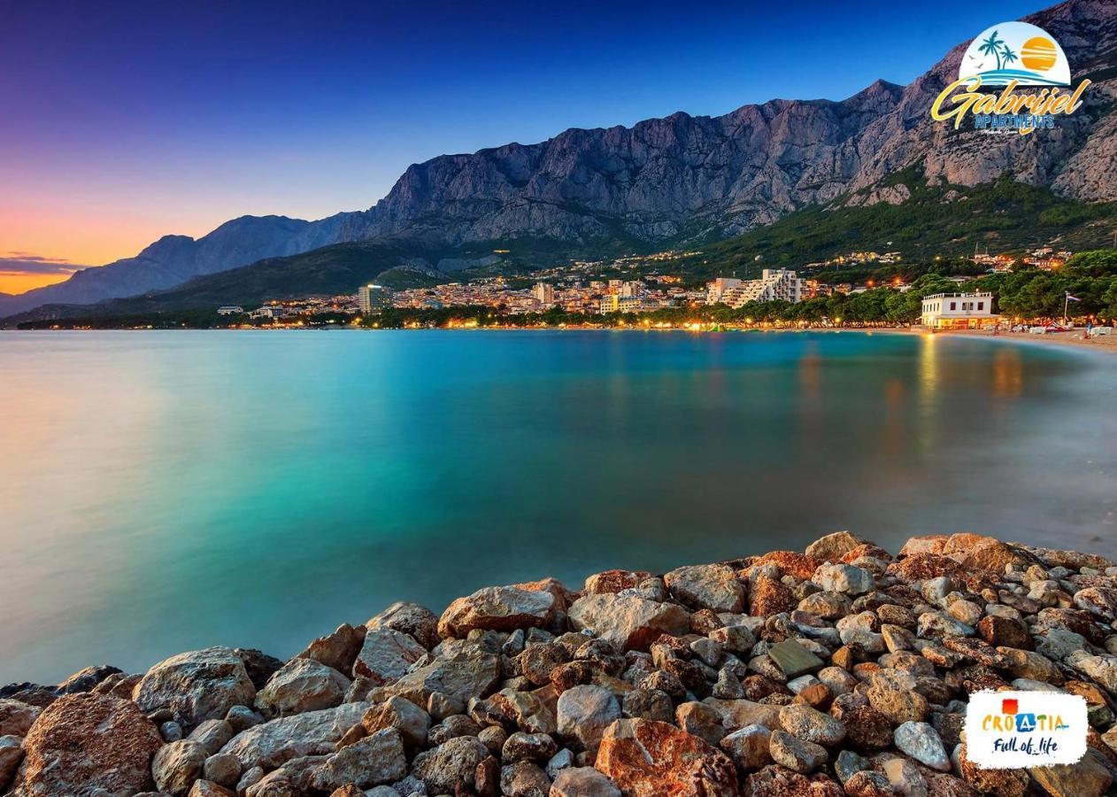 Gabrijel Apartments Makarska 1 Eksteriør billede
