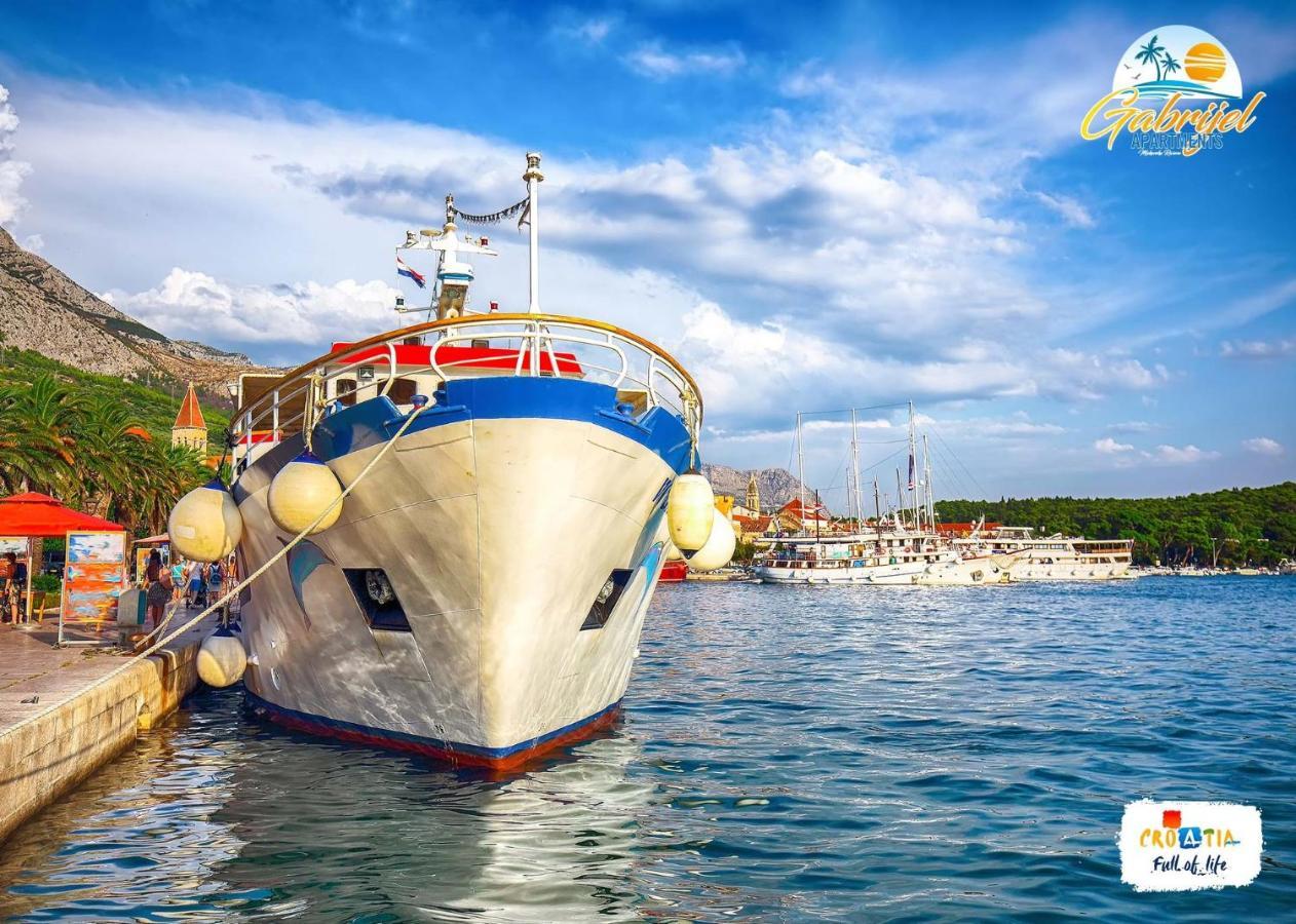 Gabrijel Apartments Makarska 1 Eksteriør billede