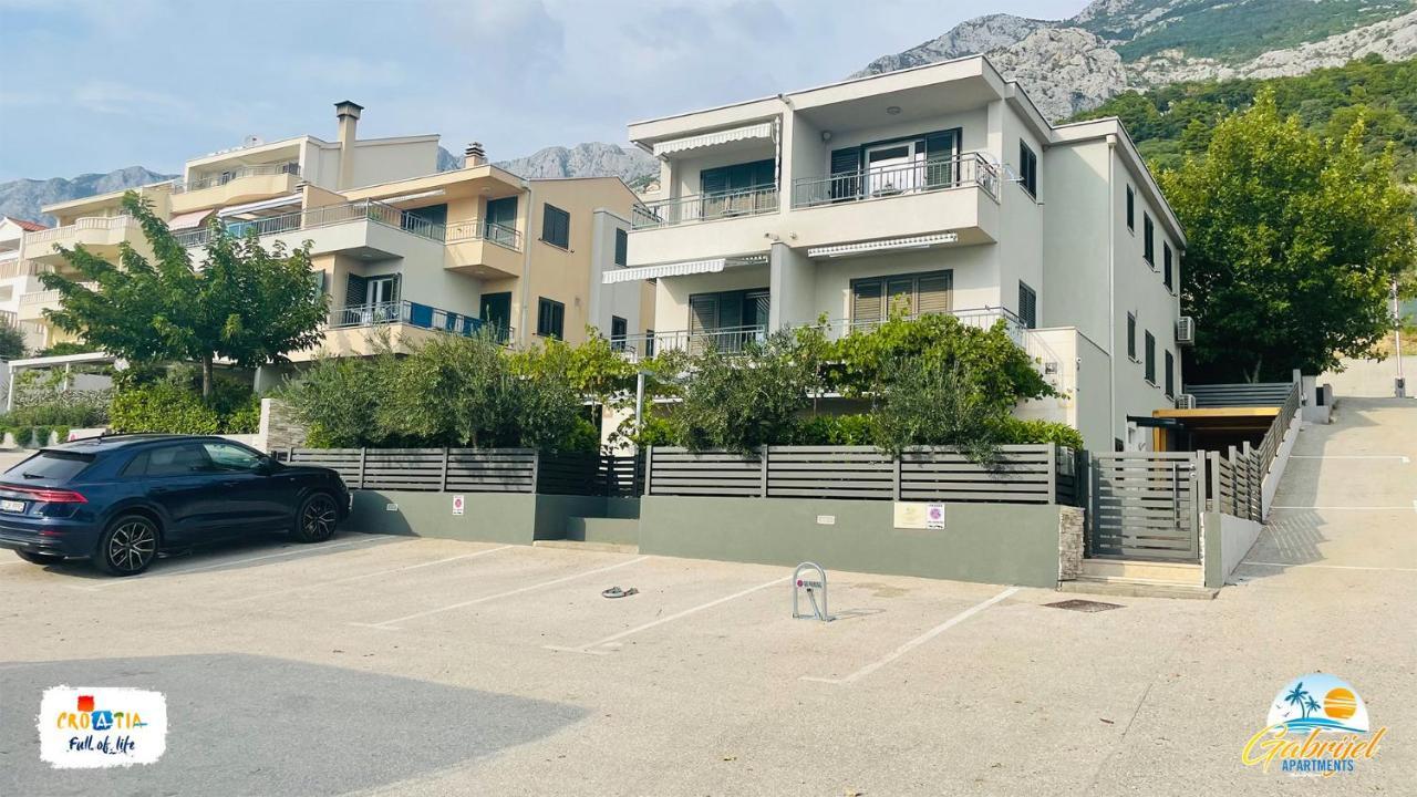 Gabrijel Apartments Makarska 1 Eksteriør billede