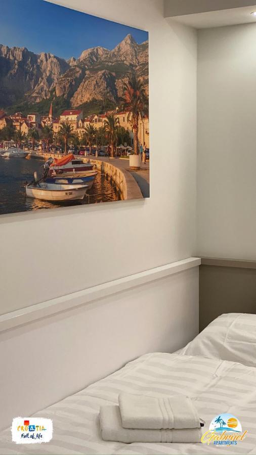 Gabrijel Apartments Makarska 1 Eksteriør billede