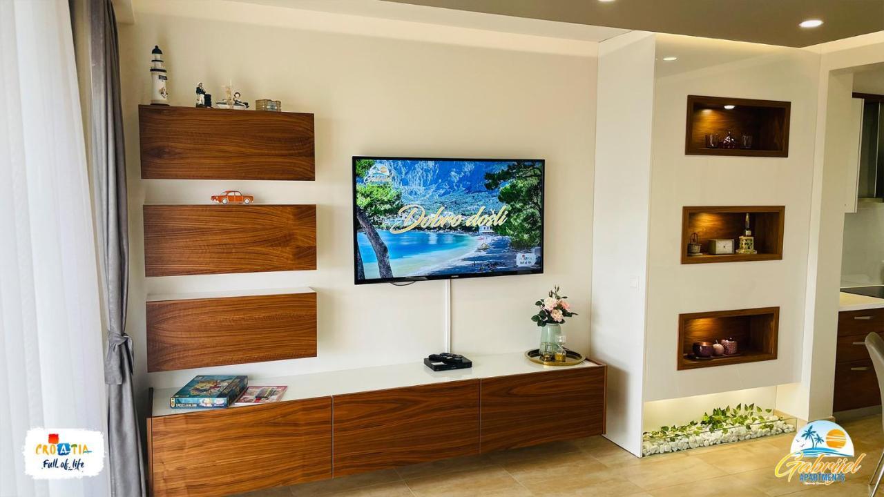 Gabrijel Apartments Makarska 1 Eksteriør billede